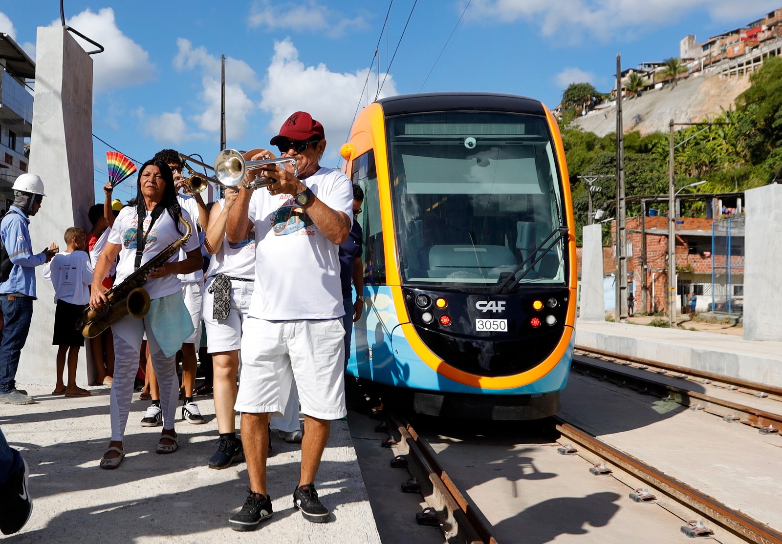 Abre-alas do VLT marca nova fase de testes no Subúrbio Ferroviário de Salvador