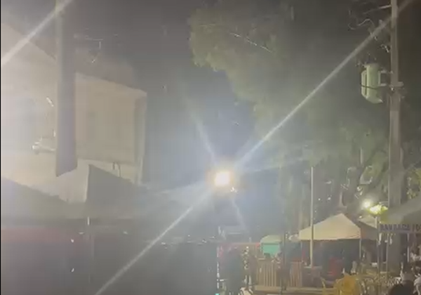 VÍDEO: Parte do circuito do Campo Grande tem apagão na noite de abertura