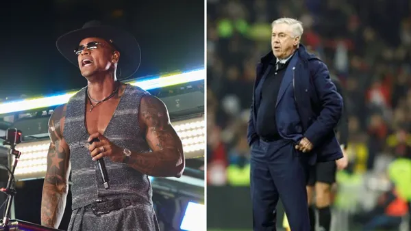 Ancelotti curte Carnaval de Salvador e recebe ‘bênção’ de Léo Santana