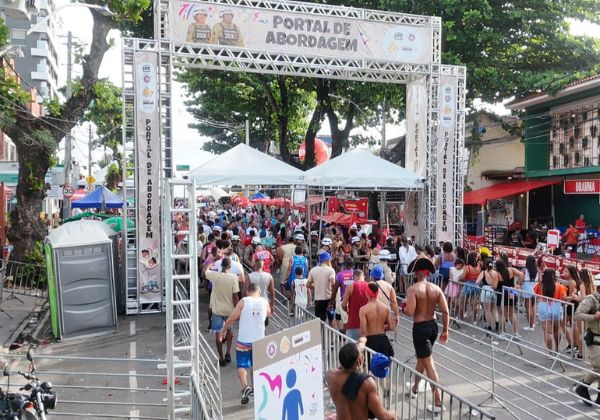 Homem é preso ao tentar entrar com arma em circuito do Carnaval de Salvador