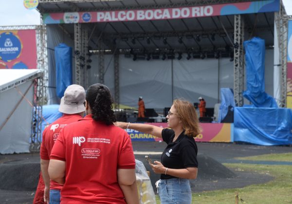 Camarote para Carnaval de Cajazeiras segue sem luz, aponta inspeção do MPBA