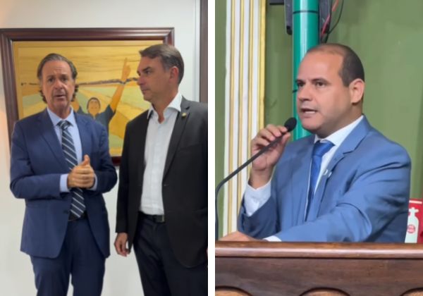 Ex-ministro anuncia apoio do Podemos a Flávio Bolsonaro; Randerson Leal reage