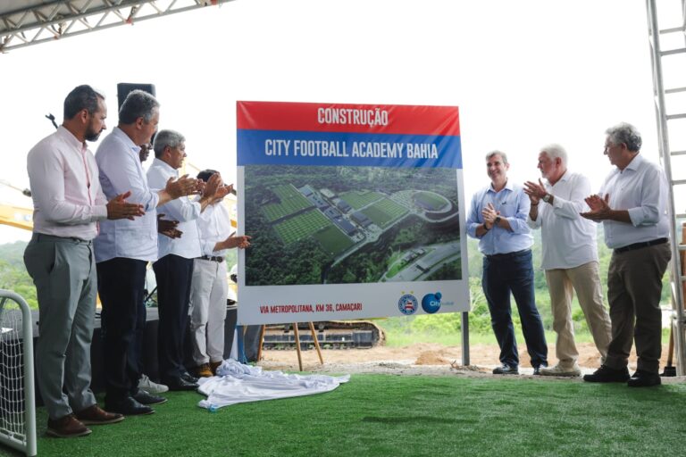 Bahia lança pedra fundamental do novo Centro de Treinamento