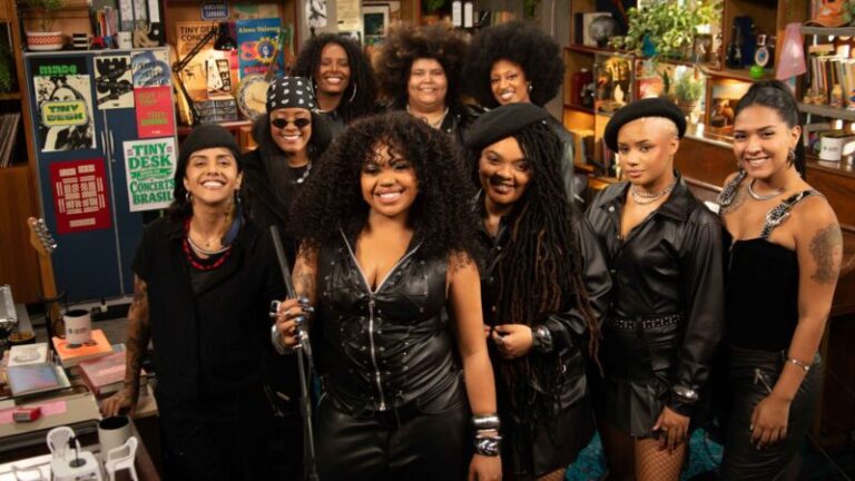 Duquesa estreia no Tiny Desk Brasil com banda formada só por mulheres