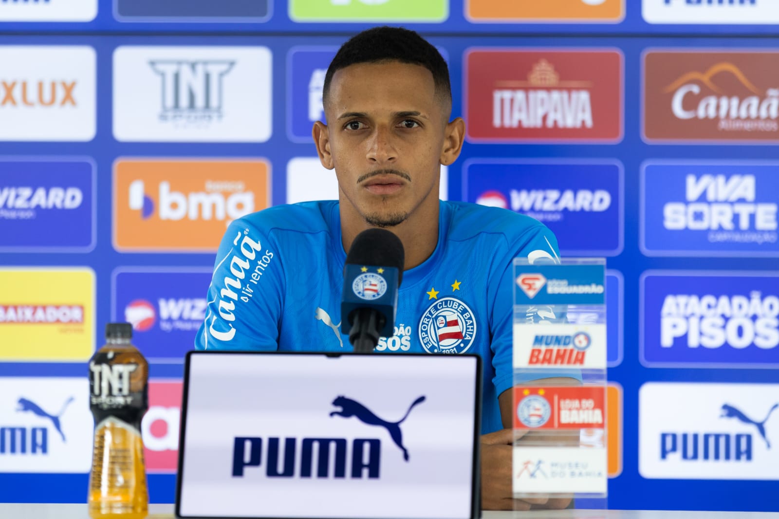 Após declaração polêmica, Juba exalta torcida do Bahia: ‘Força a mais’