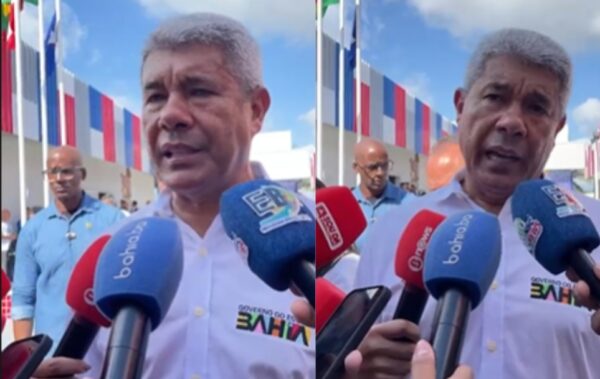 Jerônimo promete rigor na investigação sobre manchas na praia em Paripe