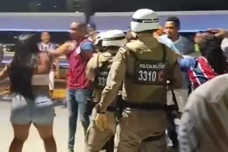 Briga de torcedores marca clássico Ba-Vi na Arena Fonte Nova; polícia…