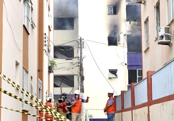 Laudo técnico recomenda demolição parcial de prédio atingido por incêndio no Stiep