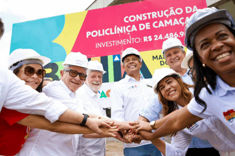 Wagner acompanha obra de policlínica e reforça investimentos de saúde…