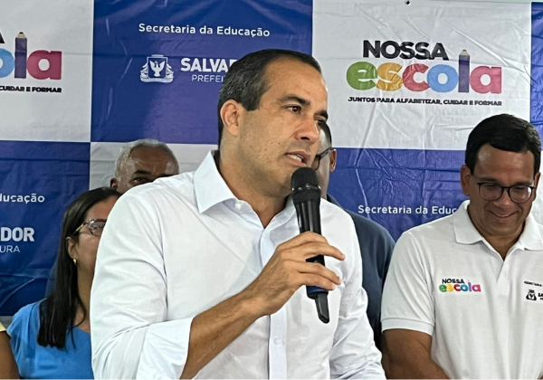 Bruno Reis confirma antecipação de reajuste e pagamento de piso a professores