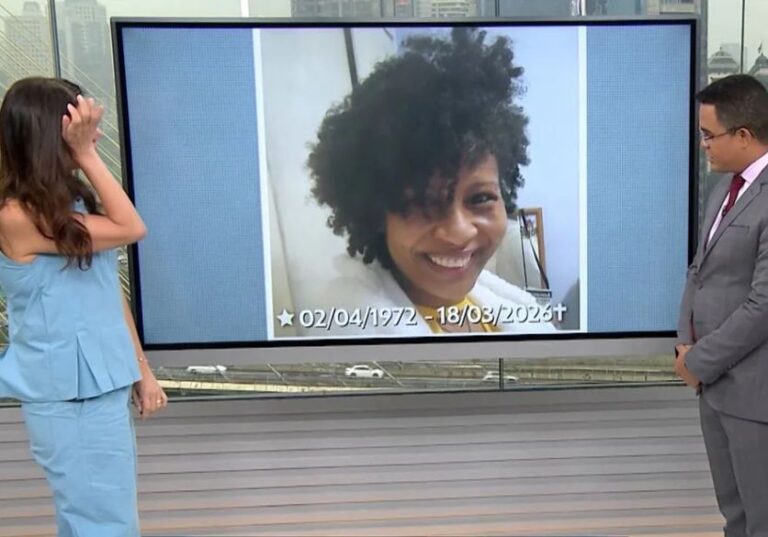 Apresentadora da Globo se emociona ao anunciar morte de colega; veja…