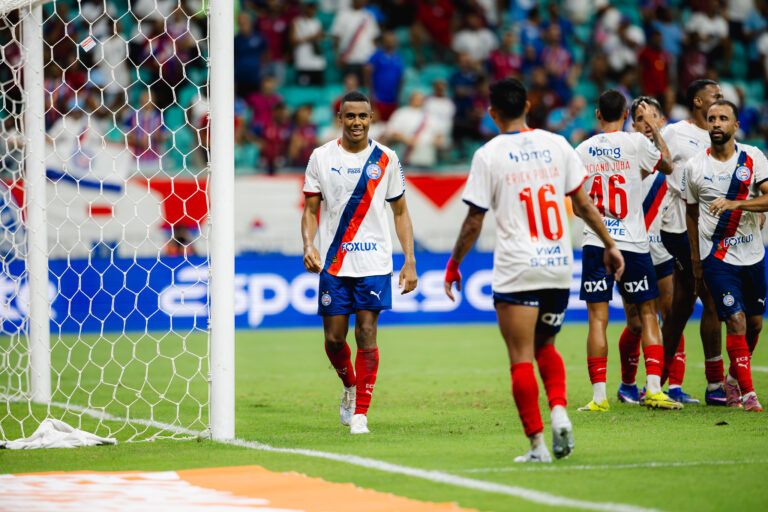 time do Bahia na Fonte Nova