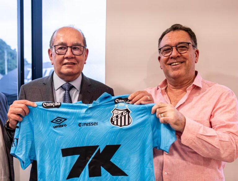 Ministro do STF exalta treinador do Santos e gera polêmica nas redes…