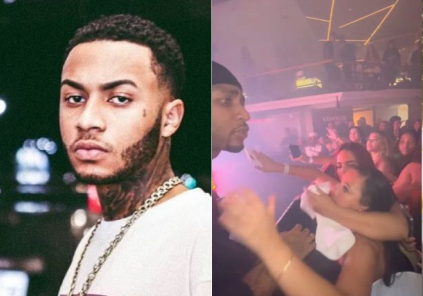 IMAGENS FORTES! Rapper agride influenciador durante briga tensa em show; veja vídeo