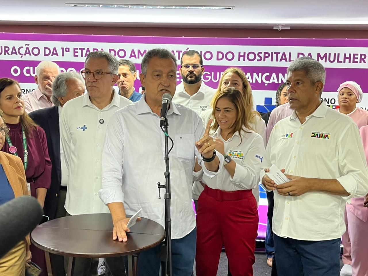 Rui Costa critica investimentos de Salvador na saúde: ‘100% da rede é estadual’