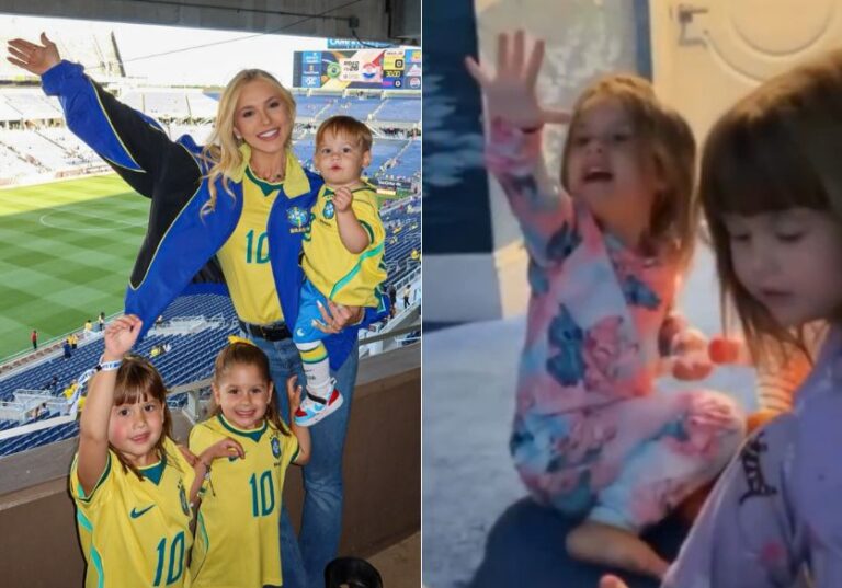 Web resgata vídeo de filhas de Virginia e frequência escolar vem à…