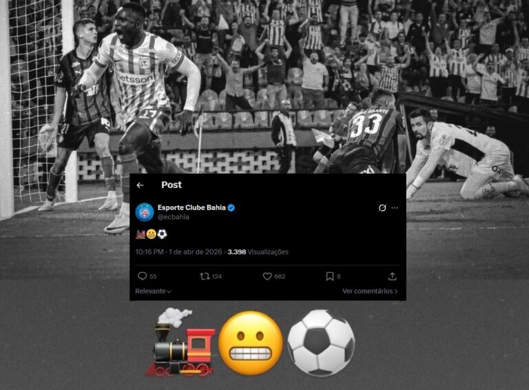 Bahia dá resposta a Viveros após triunfo de 3 a 0 sobre o Athletico…