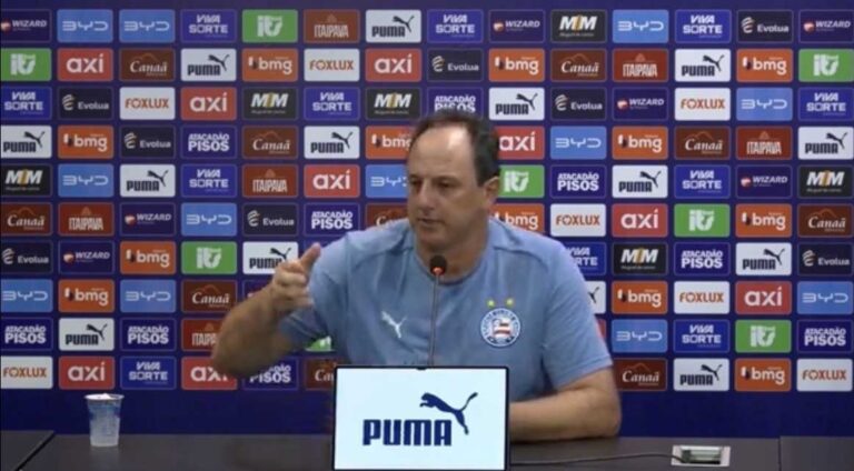 Rogério Ceni explica escolha por Léo Vieira no gol do Bahia: ‘Ritmo…