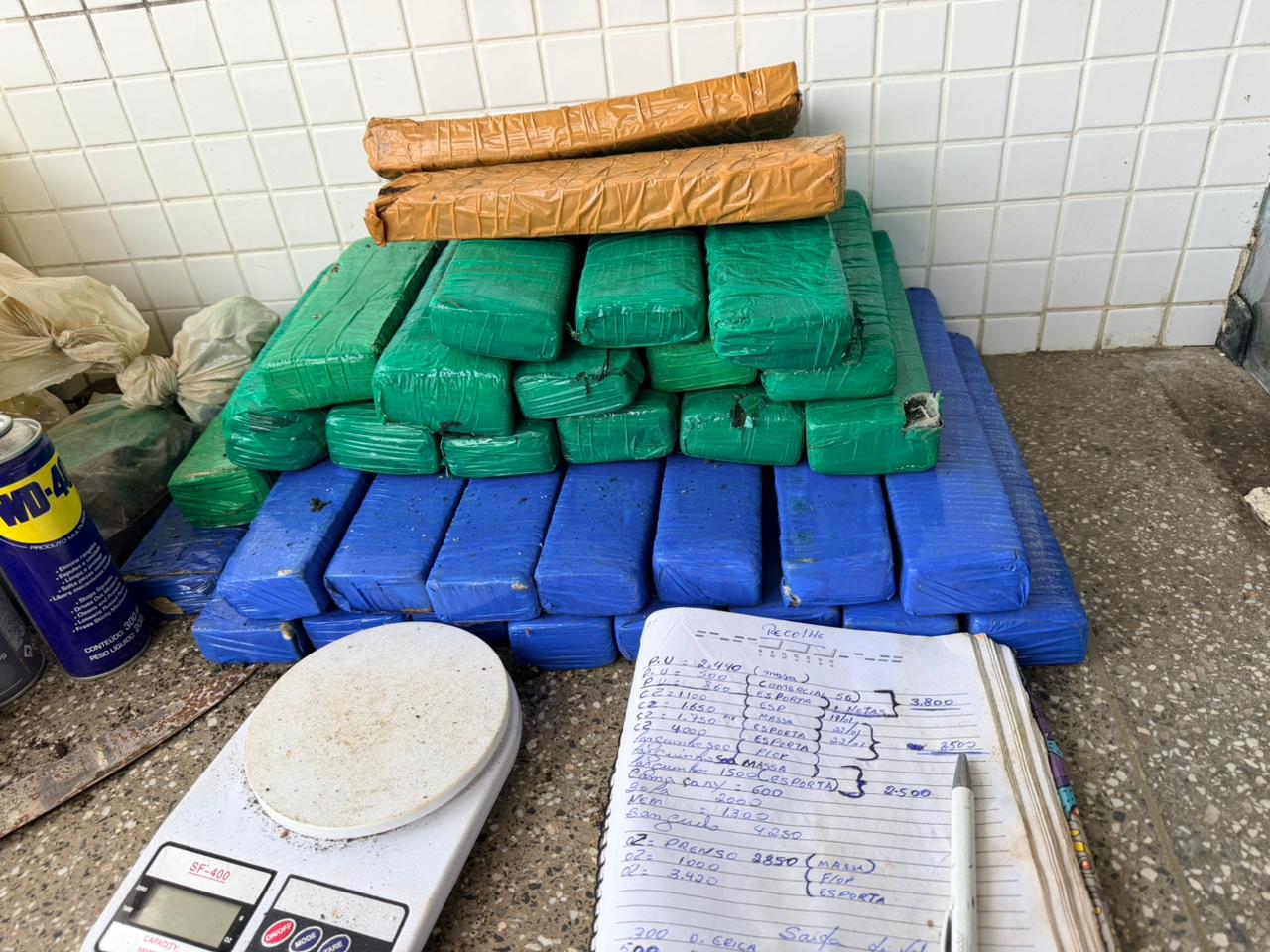 PM apreende 40 tabletes de maconha em Campinas de Pirajá