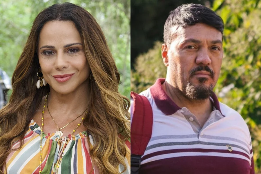 ‘Três Graças’ recupera foto antiga de Belo e Viviane Araújo; veja imagem