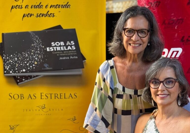 Livro ‘Sob as Estrelas’ reúne leitores e marca nova fase de escritora…