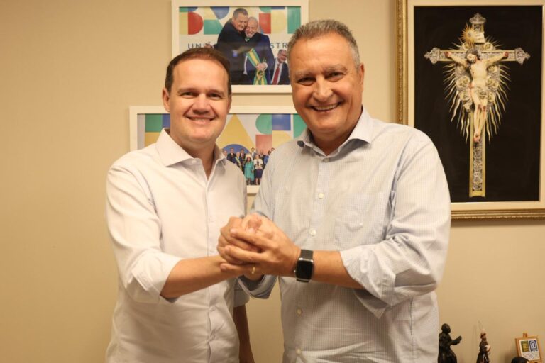Júlio Pinheiro se reúne com Rui Costa e fala em parcerias na Bahia