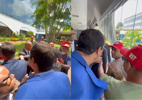 Deputado acusa MST de tentar barrar sua entrada e denuncia agressão na ALBA