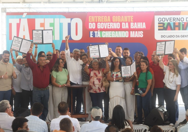 Jerônimo autoriza sistema de água de R$ 34 milhões em Carinhanha via Novo PAC