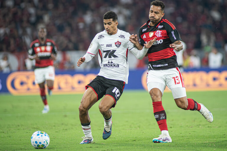 Vitória luta, mas acaba derrotado pelo Flamengo no Maracanã pela Copa…