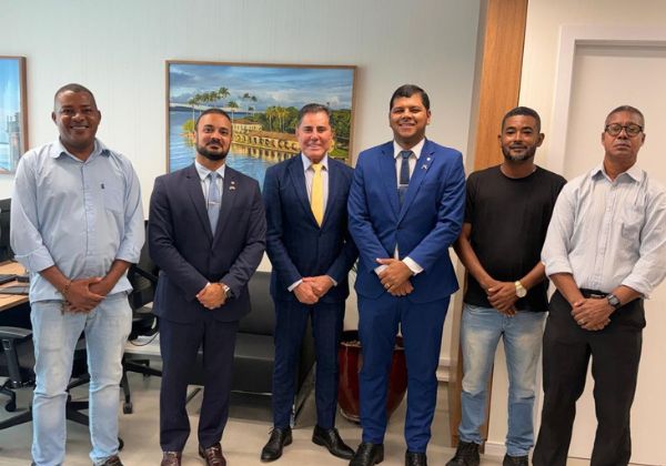 Capitão Alden e Diego Castro promovem reunião no TJ sobre Agentes de Proteção