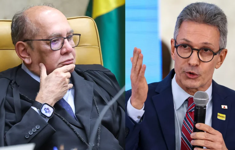 STJ notifica Romeu Zema em ação por calúnia movida por Gilmar Mendes