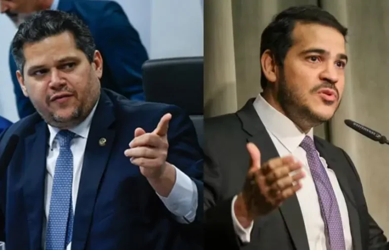 Alcolumbre e Jorge Messias se reúnem antes de sabatina no Senado