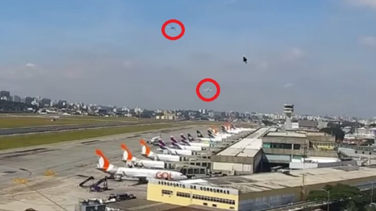 Susto! Voo de Salvador fica a 22 metros de colisão com outro avião