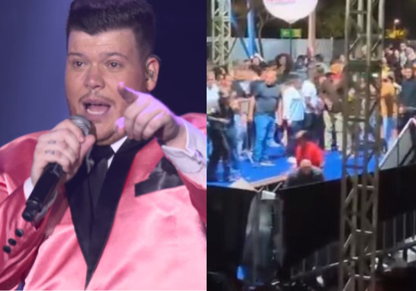 Camarote do show de Ferrugem desaba e deixa seis feridos em Minas Gerais