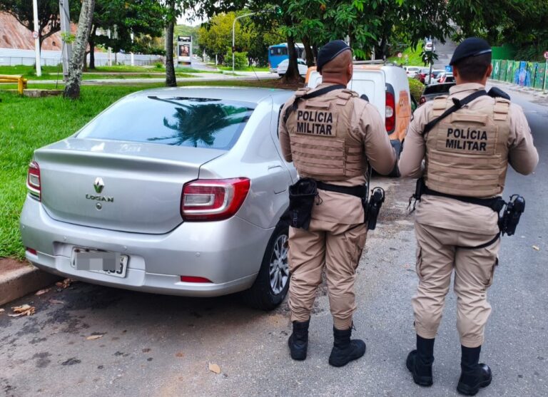 PM recupera veículo roubado no Vale do Canela durante ação na…