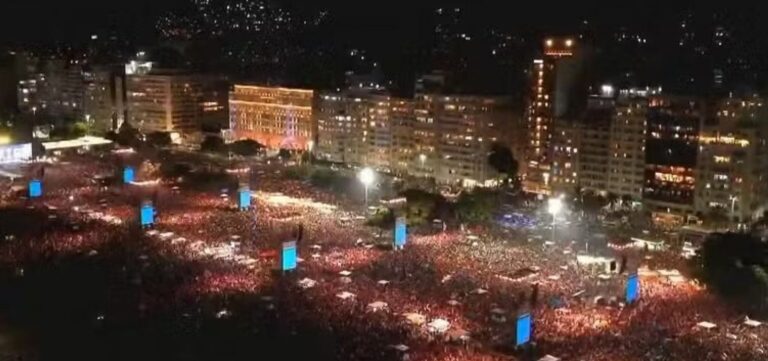 Todo Mundo no Rio: Show de Shakira reúne 2 milhões de pessoas em…