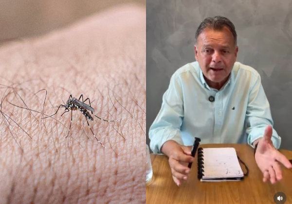 ‘Não existe nenhum problema fora do normal’, diz prefeito após cobrança sobre dengue