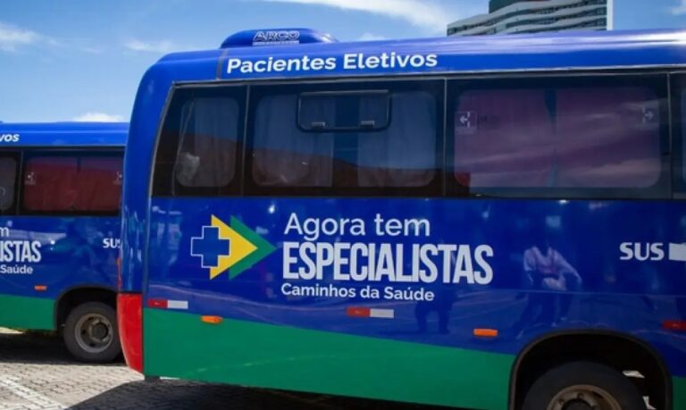Ministério da Saúde envia 315 veículos para transporte de pacientes…