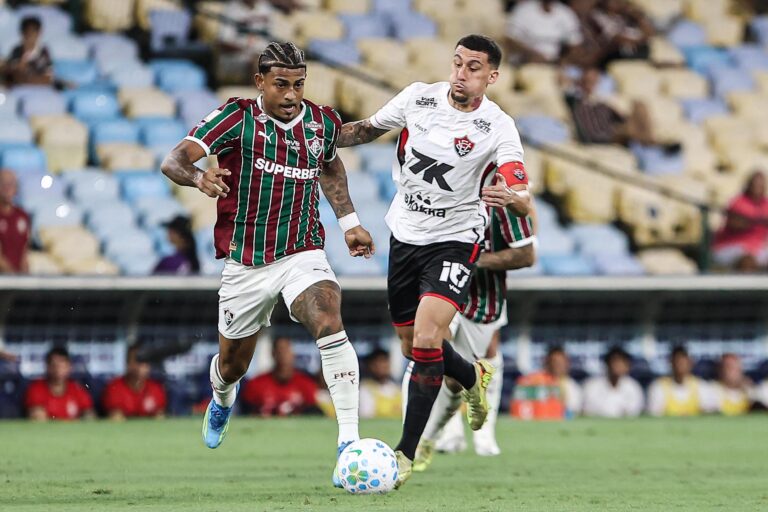 Vitória vira, mas cede o empate ao Fluminense no Maracanã pelo…