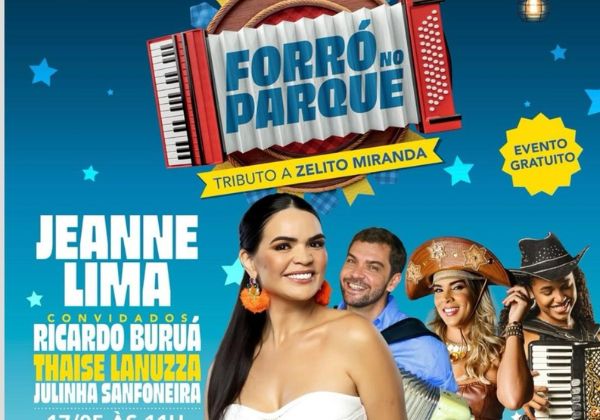 Com entrada gratuita, Forró no Parque promove homenagem a Zelito Miranda