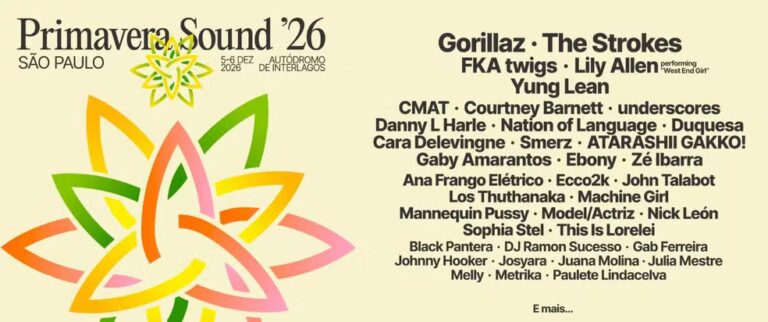 ‘Primavera Sound’ anuncia line-up da edição 2026 em São Paulo