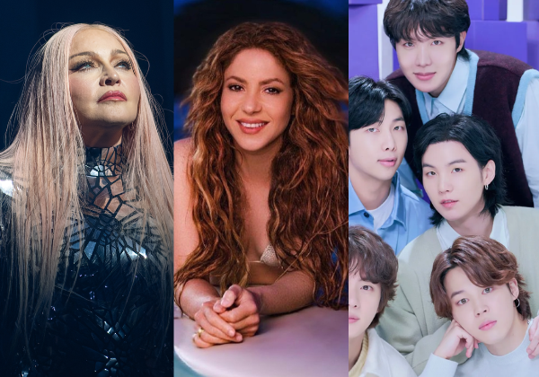 Madonna, Shakira e BTS farão show do intervalo da final da Copa do Mundo