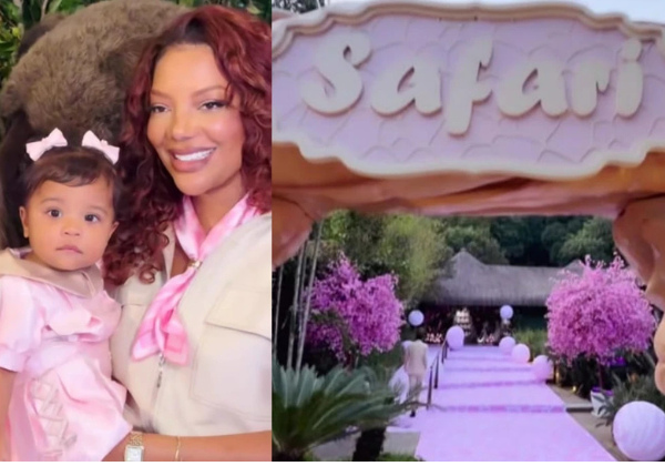 Zuri ganha festa luxuosa e Ludmilla impressiona com escolha milionária