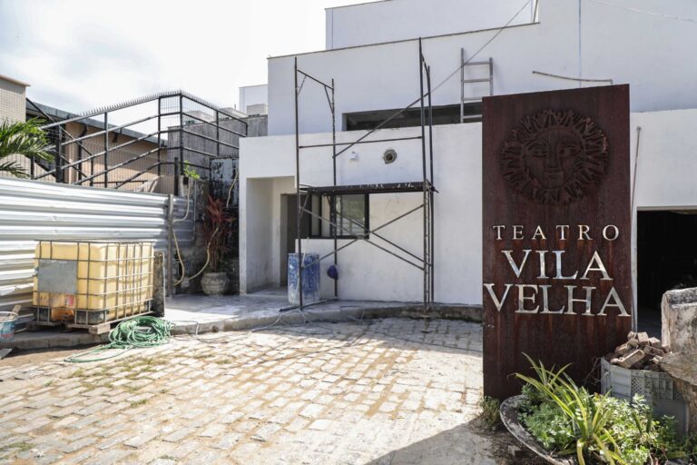 Teatro Vila Velha será entregue mais moderno no 2º semestre