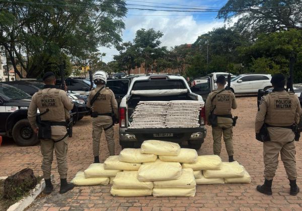 Polícia Militar apreende material bélico explosivo em município baiano