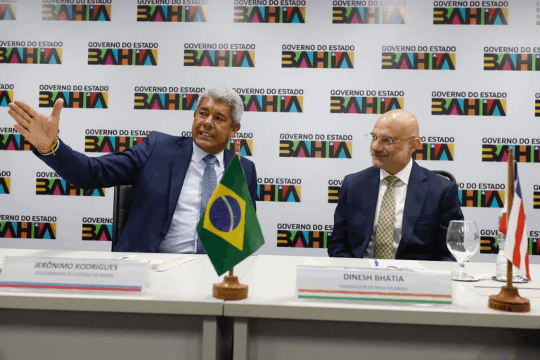 Jerônimo recebe embaixador da Índia e discute ampliação de…