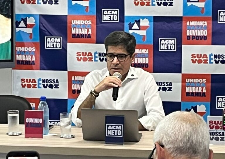 Neto rebate rótulo de ‘candidato da elite’: ‘Discurso ideológico…