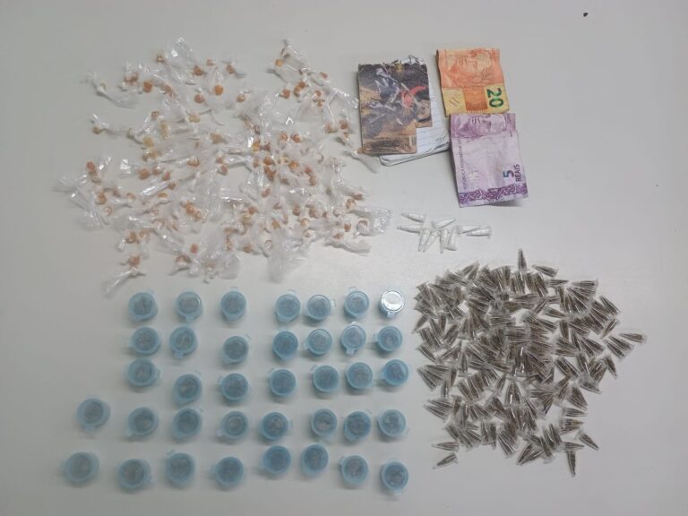 Suspeito é preso e droga é apreendida no CIA/Aeroporto