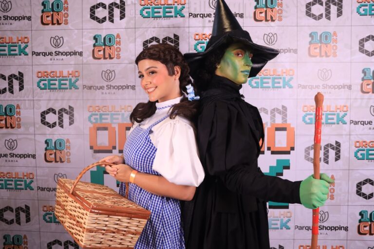 Orgulho Geek 2026 reúne cosplays e games em Lauro de Freitas