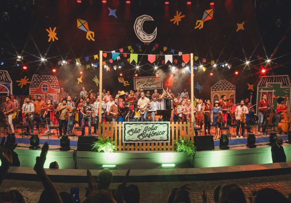 OSBA celebra São João Sinfônico com Juliette e convidados na Concha Acústica